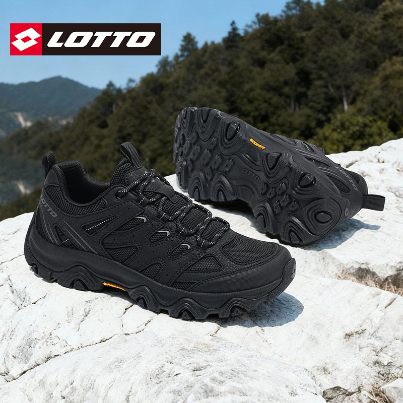 LOTTO乐途男户外徒步运动登山鞋2025秋冬季新款厚底网面越野跑鞋,运动鞋new,跑步鞋,淘宝优惠券,粉丝福利购,淘宝优惠卷