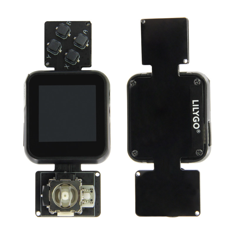 T-WATCH可编程游戏机 游戏摇杆 无声按键 1.54寸电容触摸屏