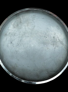 Q235碳钢焊接封头椭圆形冲压铁管帽堵盖头4寸Φ76 89 108 114 133