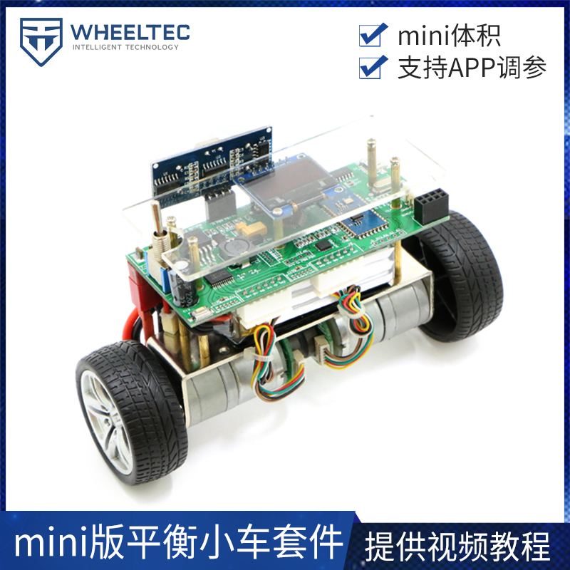 【Mini版】STM32两轮平衡小车 双轮自平衡小车套件