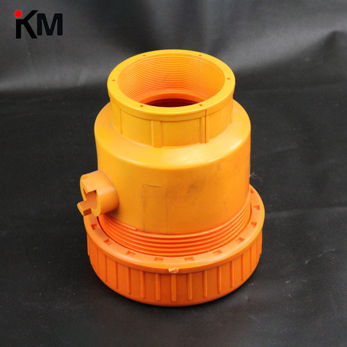 大型内螺纹管道盖注塑模具定制开模PP管道件双通三通塑件模具制造