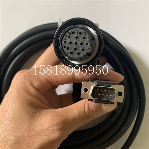研控AS1-15B编码器线 伺服电机信号反馈线 1.5KW大功率信号连接线