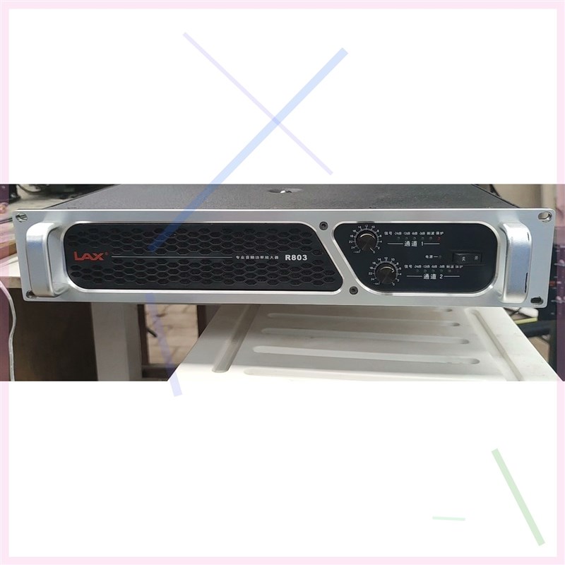 LAX锐丰专业音频功率放大器R803 805 811,正常使