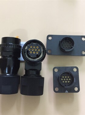 发那科伺服电机动力线插头18-10S A06B-2020-T301编码器插头 插座