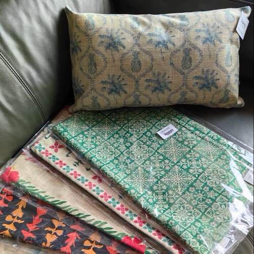 特价欧美原单亚麻抱枕套中古风沙发腰枕装饰椅子靠垫家居30*50cm