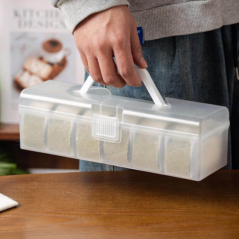 蛋糕卷包装盒重复使用冷藏储存PP塑料手提收纳盒保鲜盒切块盒家用