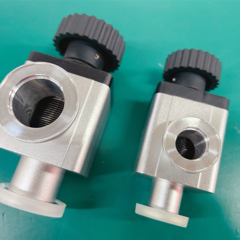 鲍斯真空手动挡板阀GD-J16B真空阀门GD-J25B