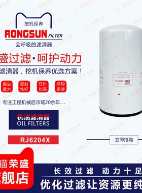 机油滤芯P553548适配徐工335 380 400 挖机滤清器3973686 LF9548