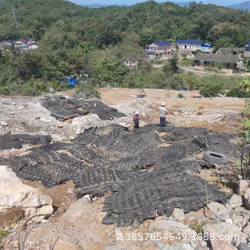 厂家直销炮网爆破炮被网1.8米2.0米爆破工程炮被开山网防护炮垫