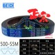 ECP21 器正时皮带S5M500齿形 S5M编码 150S5M500贝递同步带STS 500