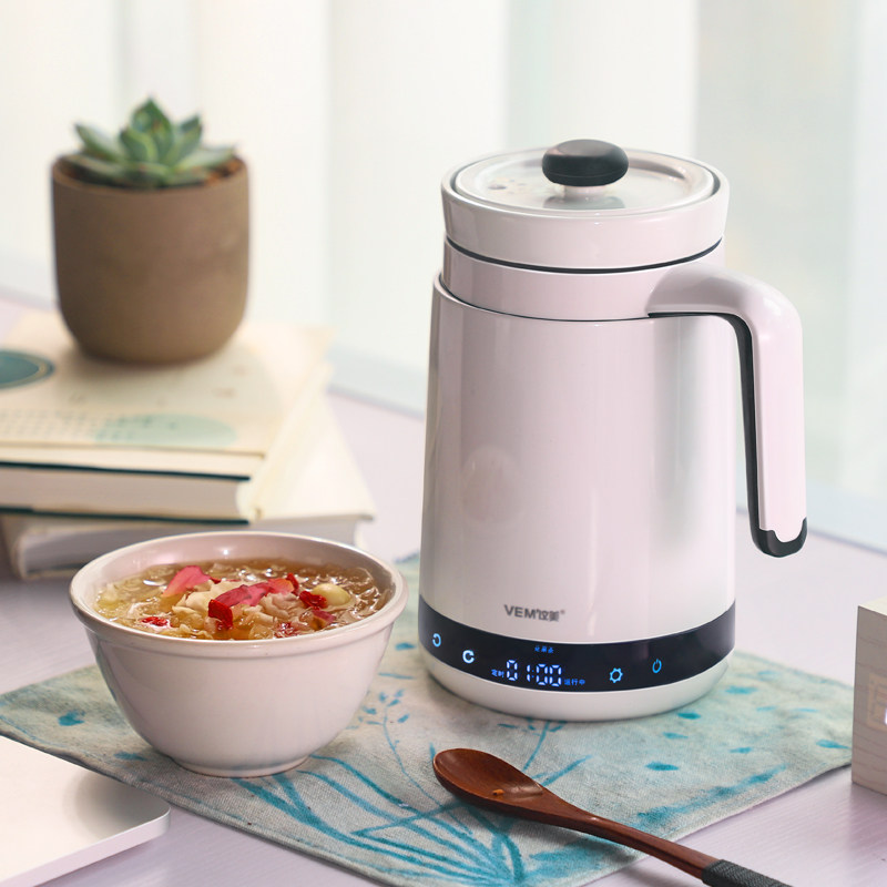 位美养生杯电炖多功能迷你便携电热壶办公电器陶瓷热牛奶煮粥神器