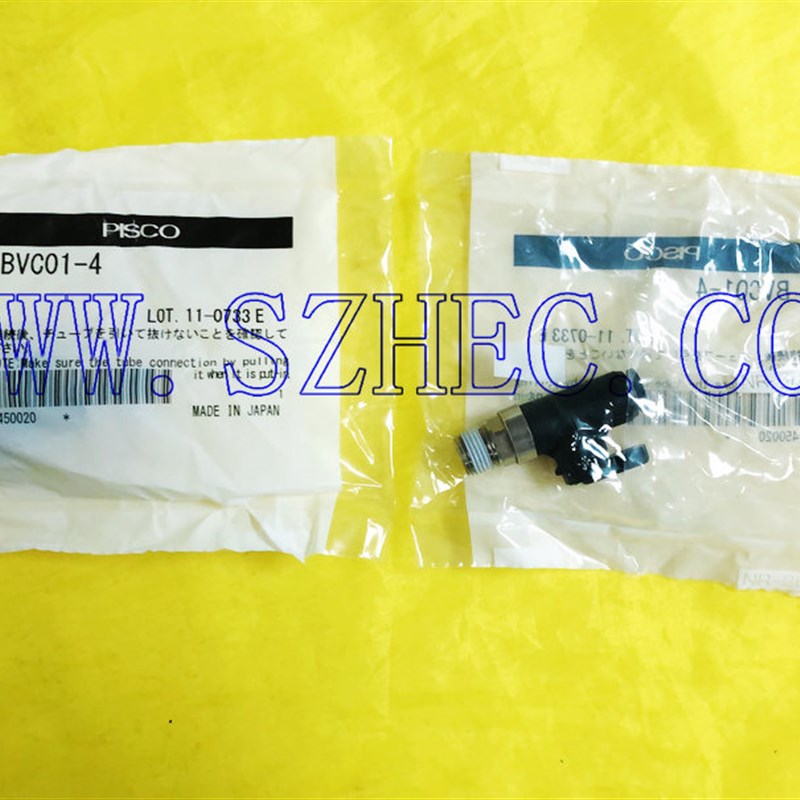 PISCO 阀 BVC01-6 BVC01-4 BVLC6-01 BVLC4-01 BVCS4 BVCS6 BVCE4