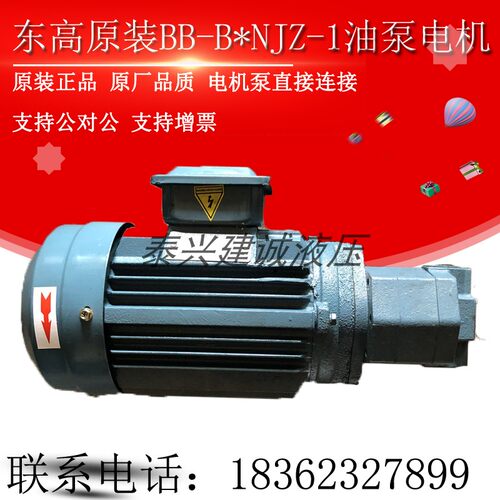 上海东高摆线齿轮油泵电机BB-B16N/B50/B25/B32N/B40/B10/B6NJZ-1