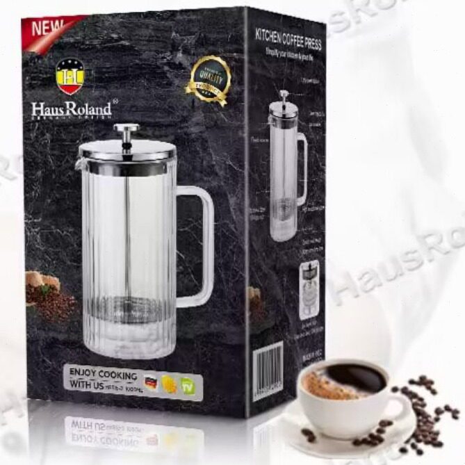 直销1000ML 304不锈钢 法压壶咖啡壶 茶壶 有现货