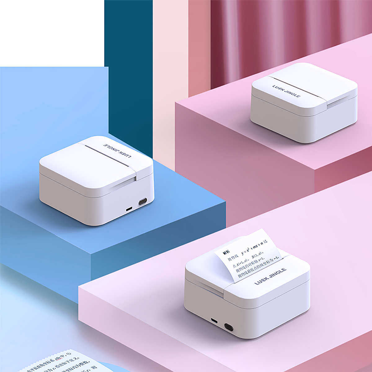 【AI标签打印机】勋尘超清错题打印机咕咕迷你学生小抄题照片喵喵