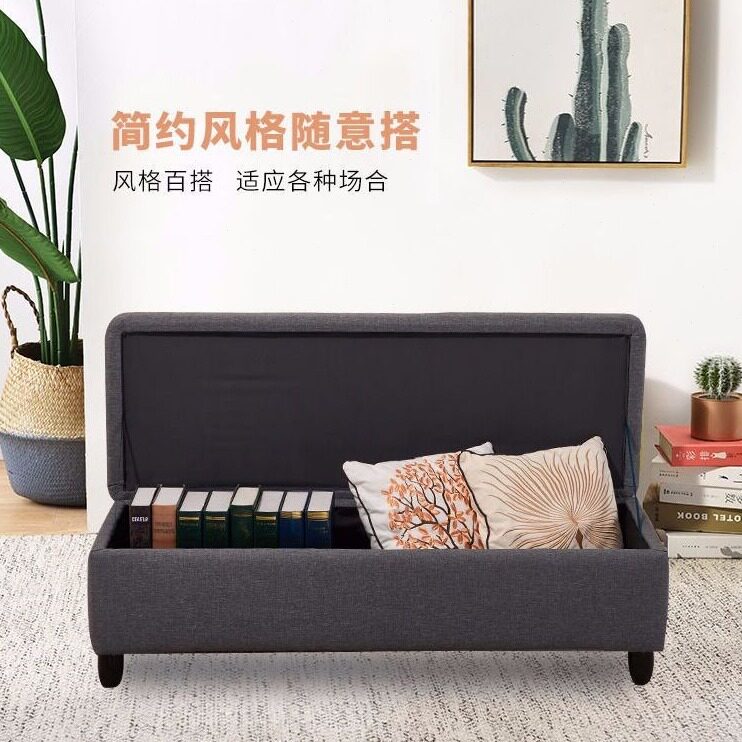 直销服装店休息凳沙发凳布艺换鞋凳试衣间储物长条凳鞋店试鞋凳收