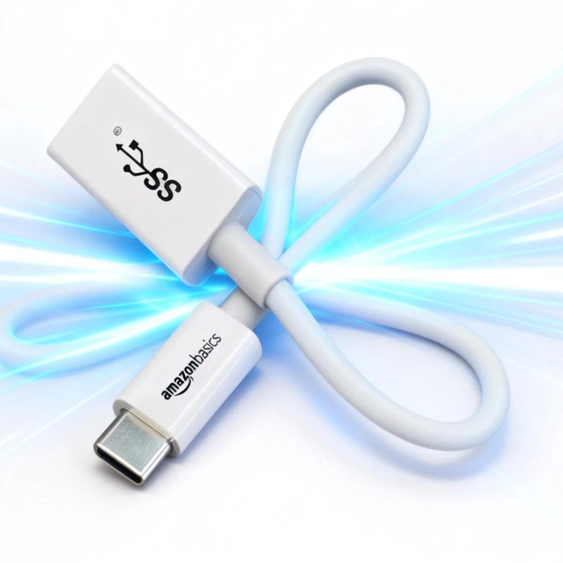 Amazon原装OTG高速USB-C转USB3.1适配器转接线适用iPhone16/15pro,3C数码配件,读卡器,淘宝优惠券,粉丝福利购,淘宝优惠卷