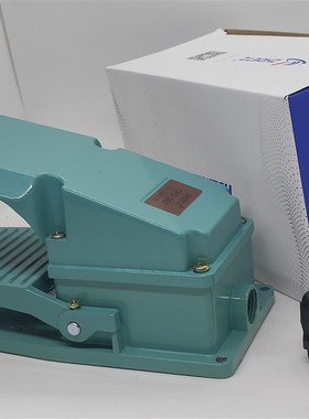 原装ZHDETZ正得TFS-302脚踏开关LT4铝壳自复踏板带护盖踏板开关