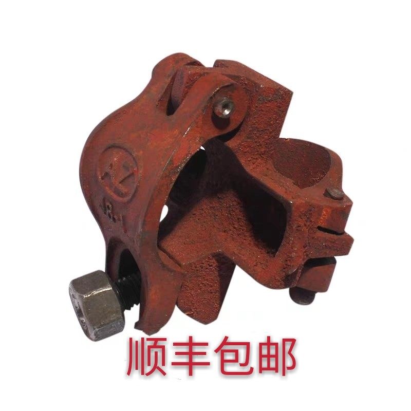 30个 建筑配件 扣件 十字扣件 钢管卡 钢管连接器