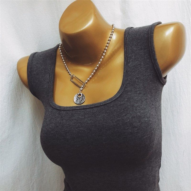 还是我 前后两面可穿!遮副乳 方领圆领露腰短款紧身背心上衣女,女装/女士精品,背心吊带,淘宝优惠券,粉丝福利购,淘宝优惠卷