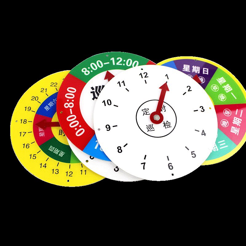 巡检时间牌 机台巡检记录挂牌 亚克力巡检记录标识 设备状态标识