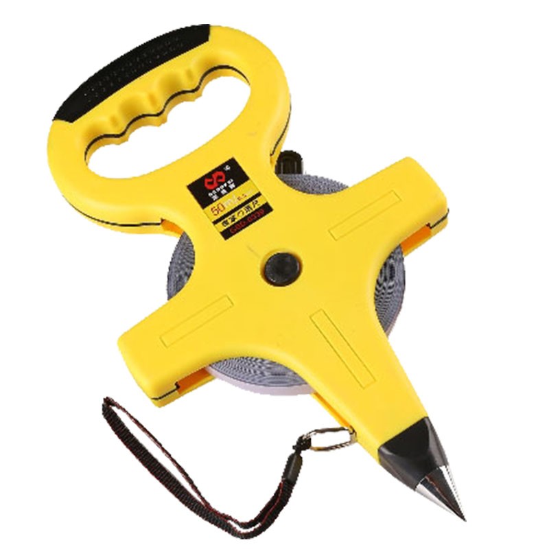 玻璃纤维皮卷尺10米20米30米50米尺子软皮尺盒尺米尺测量工具手提