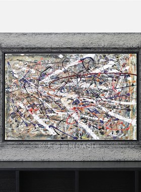 灰色做旧实木手工装饰画框装裱定制相框挂墙油画外框展览照片简约