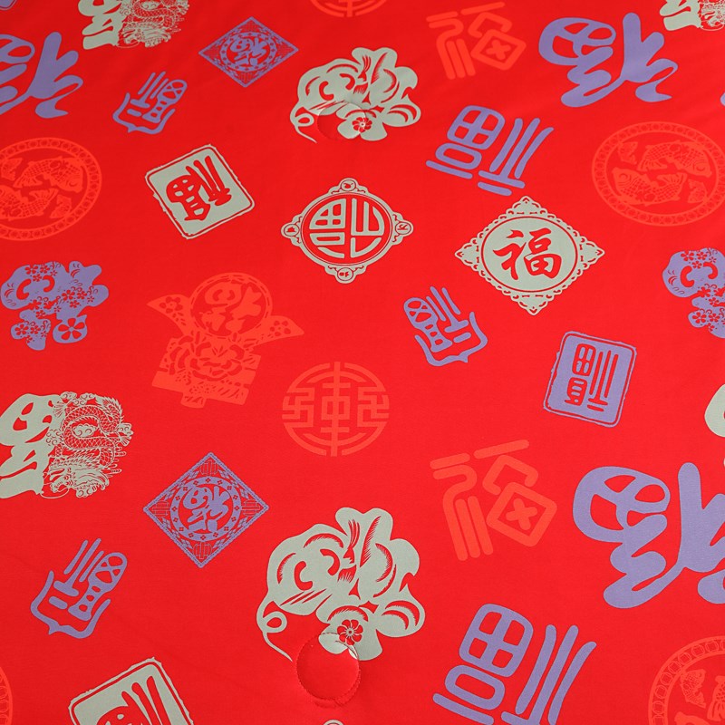 新款夏季百福被子针织全棉夏凉被婆婆回礼万福被子芯夏被床上用品