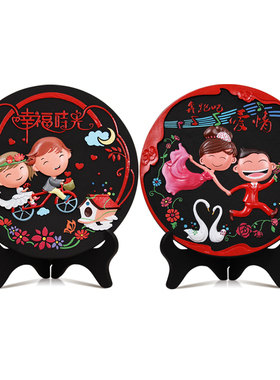 结婚礼物送闺蜜婚庆礼品新婚装饰品婚房摆件实用新人订婚送礼创意