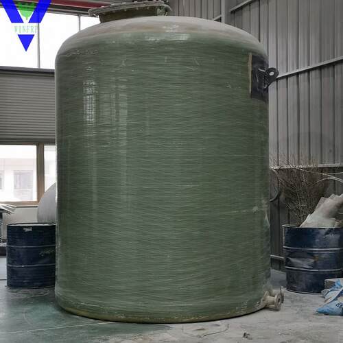 昆山国胜50立方玻璃钢玻璃钢大型盐酸储罐玻璃钢贮存容器生产厂家