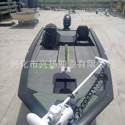 油电双动力铝合金路亚艇、钓鱼船路亚比赛船