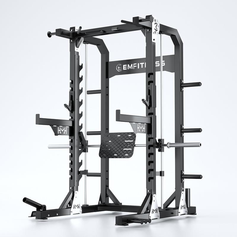 家用悍马框式深蹲架商用卧推龙门架多功能举重床硬拉台健身房器材