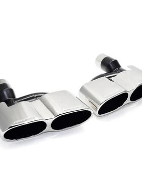 适用于奔弛S级W221S300350500600排气管改装AMGS65四出尾喉