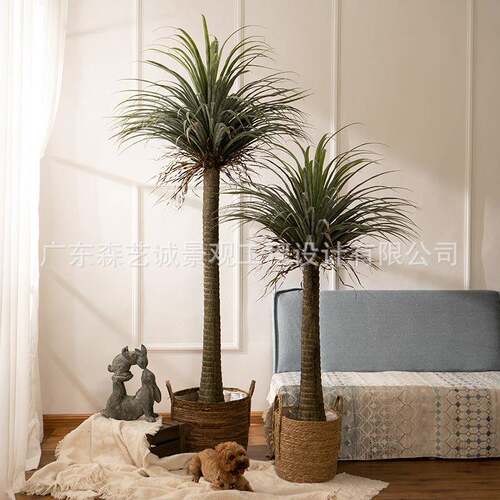 网红仿真龙血树绿植假树盆栽盆景室内客厅落地家居装饰造景观摆件