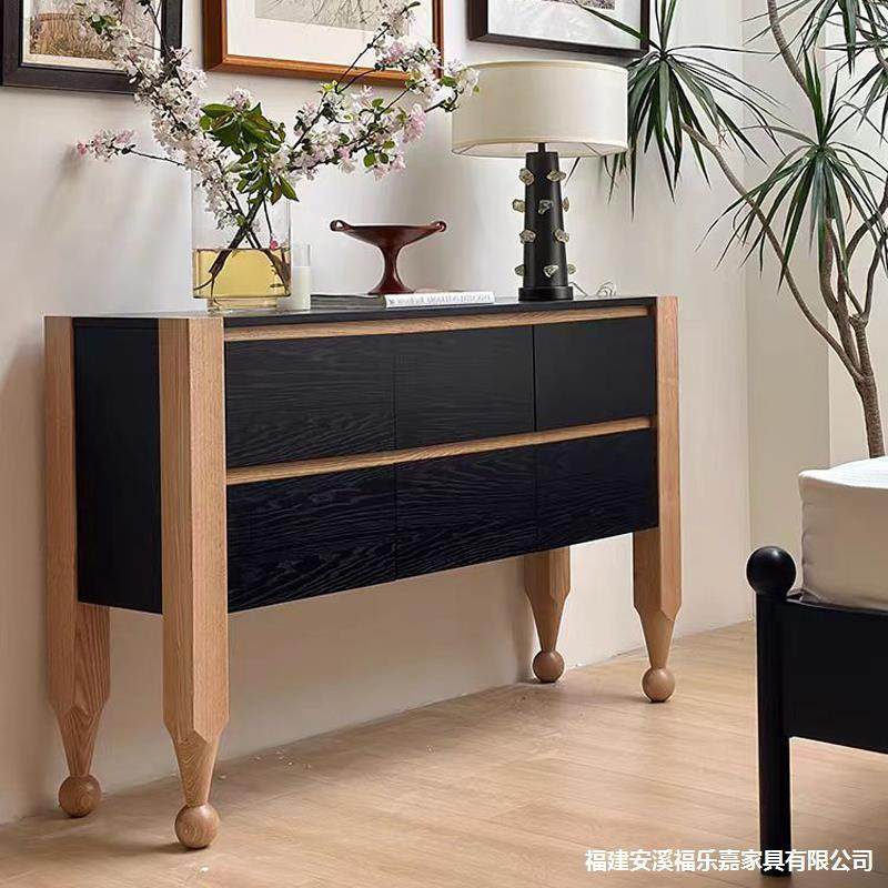 法式中古风卧室靠墙六斗柜复古抽屉柜储物柜门厅创意实木玄关柜子,纺织面料/辅料/配套,纺织机械配件,淘宝优惠券,粉丝福利购,淘宝优惠卷