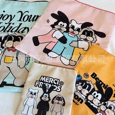 NDHT动物园脏衣包套装，防水收纳包、收纳袋拉链衣服袋储物便携式