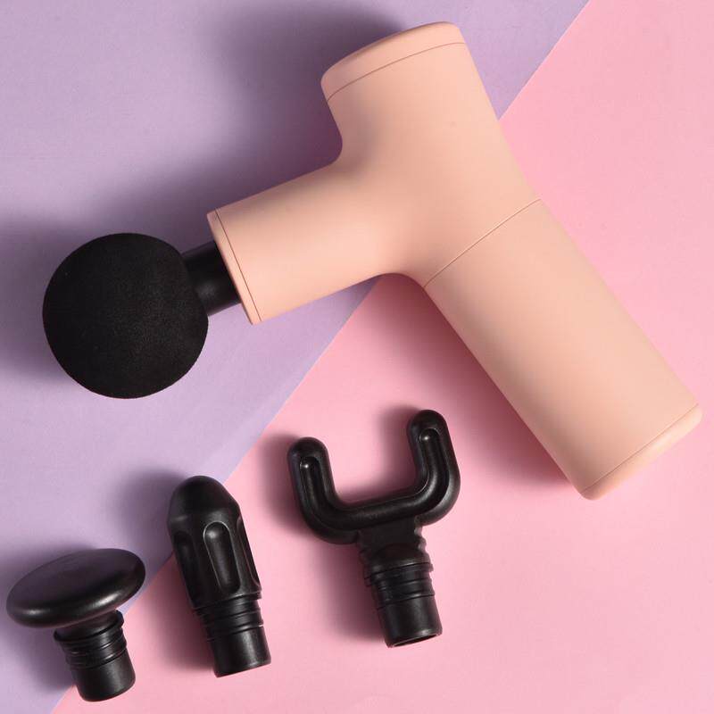 便携式手持专业迷你全身按摩放松无刷电机静音插电智能筋膜枪