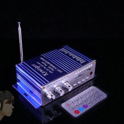 新款12v伏双声道功放 音箱功放 喇叭功放板功放机汽车功放功放板R