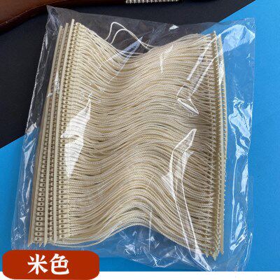 【枪打套环枪绳】棉绳枪打子母扣绳扣涤纶棉绳扣套环胶针挂绳棉线