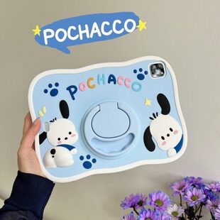 2018新款 卡通硅胶套ipad保护套10.2寸mini45平板防摔2019air3适用