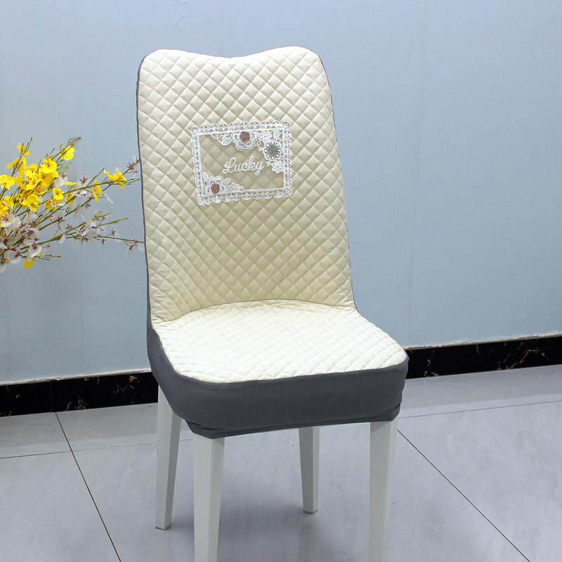 2025餐桌兔耳椅子套罩弧形家用加厚弹力椅子套坐垫套罩定制座椅套