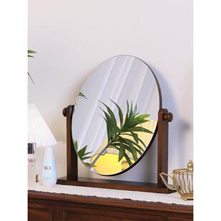 采购产品实木桌面化妆镜，简易超大化妆镜，美容镜，旋转桌面镜，