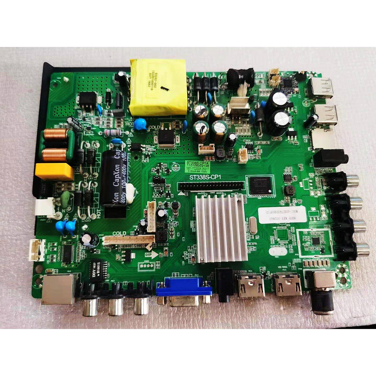 原装三合一主板ST338S-CP1 ST338S-CP7 通用网络智能液晶电视主板