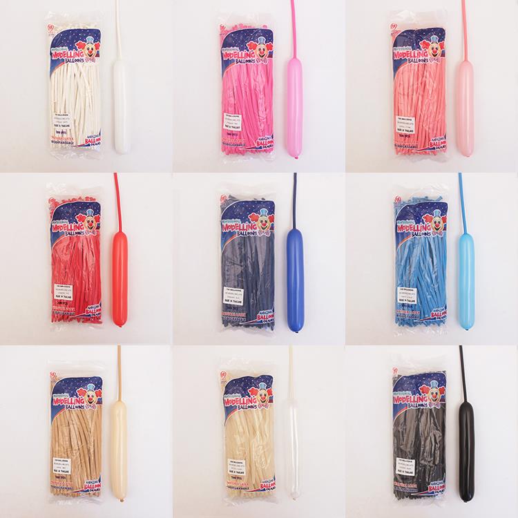 泰国bk加厚260长条乳胶气球编动物造型生日派对婚庆装饰魔术气球