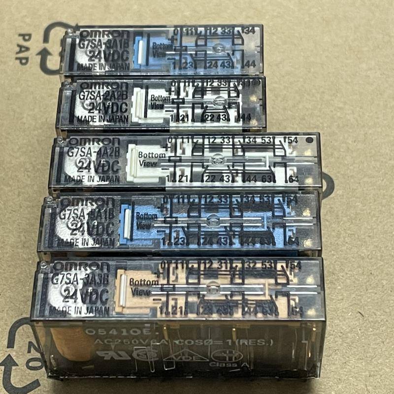 安全继电器G7SA-2A2B 3A1B-4A2B-5A1B-P7SA-10F-ND-14F-ND 24VDC