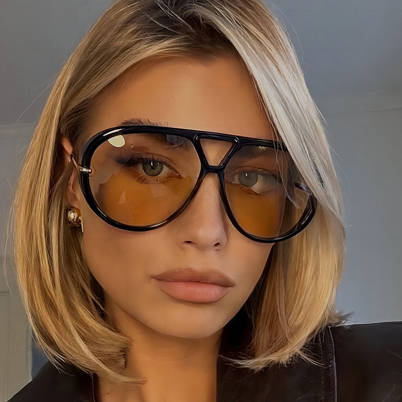 欧美时尚大框in蛤蟆太阳镜 潮流高级防晒墨镜新款女太阳眼镜