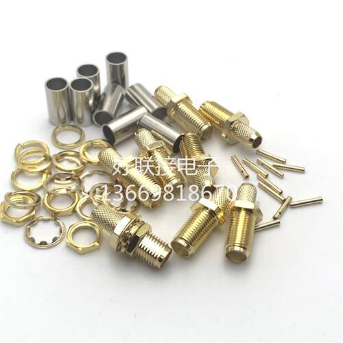 铜材镀金SMA-KY-C-3射频R