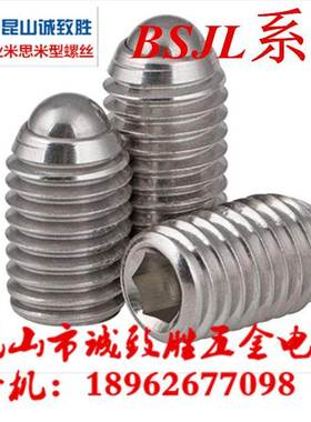 球头柱塞 替代米标准型 BSJL3/4/5/6/8/10/12/16 定位珠