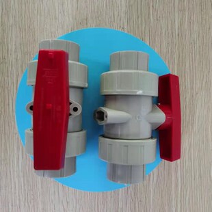 SAN HUNG1寸DN25 PN10三川宏过滤机排气双由令活接球阀 CHUAN