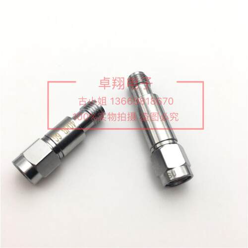 高精度SMA固定衰减器9DB/25DB衰减器射频RF同轴SMA公转母连接器50